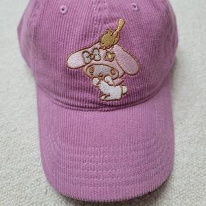 My Melody Corduroy Lavender Dad Cap